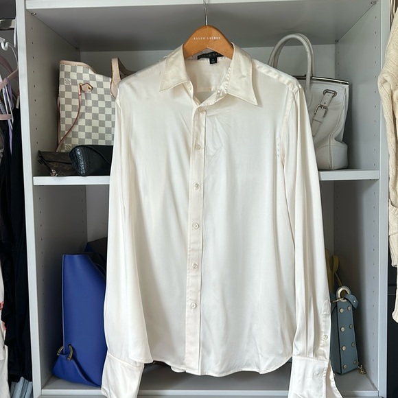 Ralph Lauren black label silk shirt - Picture 2 of 12